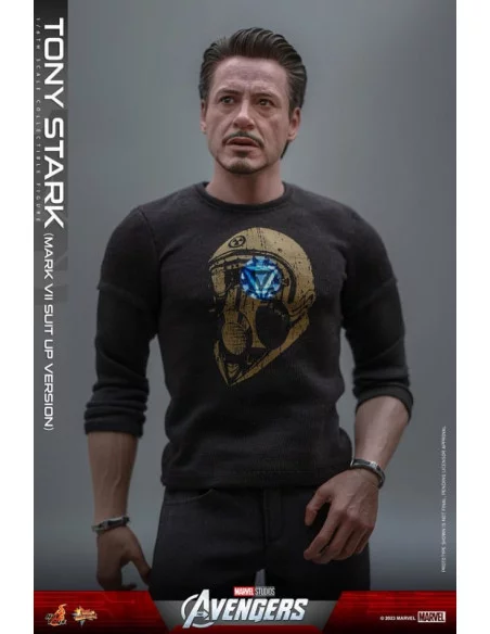 es::Los Vengadores Figura 1/6 Tony Stark (Mark VII Suit-Up Version) 31 cm