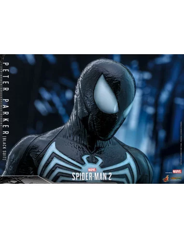 es::Marvel's Spider-Man 2 Figura Video Game Masterpiece 1/6 Peter Parker (Black Suit) Hot Toys 30 cm
