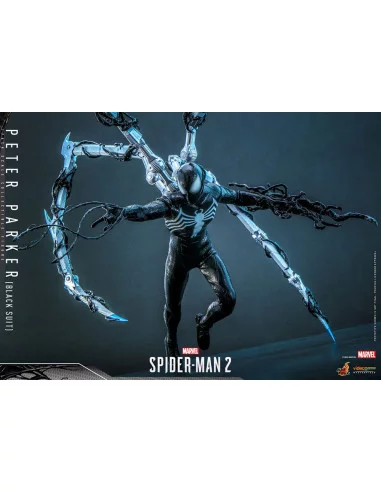 es::Marvel's Spider-Man 2 Figura Video Game Masterpiece 1/6 Peter Parker (Black Suit) Hot Toys 30 cm