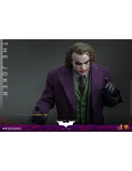 es::El Caballero oscuro Figura DX 1/6 The Joker Hot Toys 31 cm
