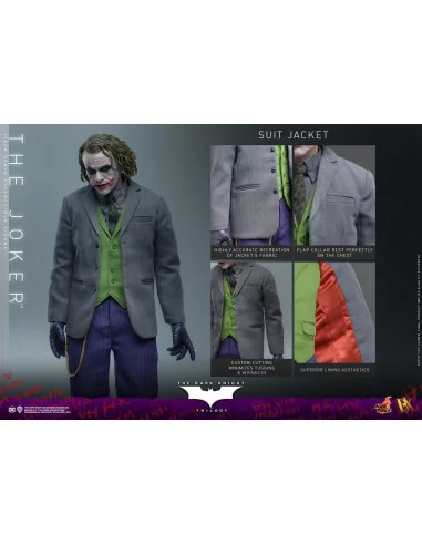 es::El Caballero oscuro Figura DX 1/6 The Joker Hot Toys 31 cm