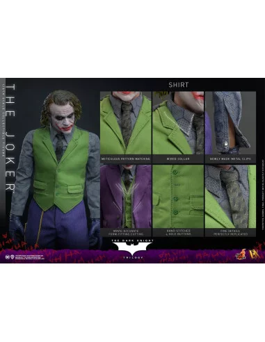 es::El Caballero oscuro Figura DX 1/6 The Joker Hot Toys 31 cm