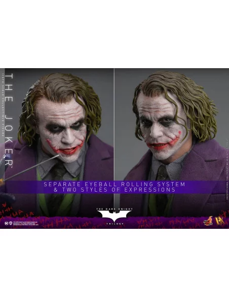 es::El Caballero oscuro Figura DX 1/6 The Joker Hot Toys 31 cm