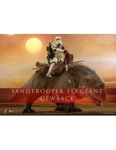 es::Star Wars IV Pack de 2 Figuras 1/6 Sandtrooper Sergeant & Dewback Hot Toys 30 cm
