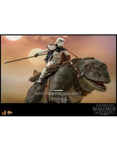 es::Star Wars IV Pack de 2 Figuras 1/6 Sandtrooper Sergeant & Dewback Hot Toys 30 cm