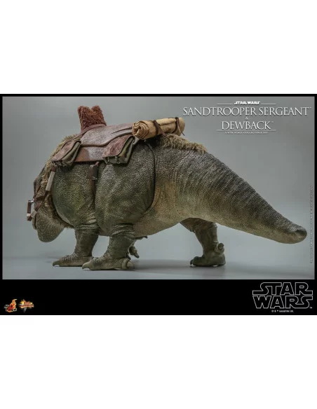 es::Star Wars IV Pack de 2 Figuras 1/6 Sandtrooper Sergeant & Dewback Hot Toys 30 cm
