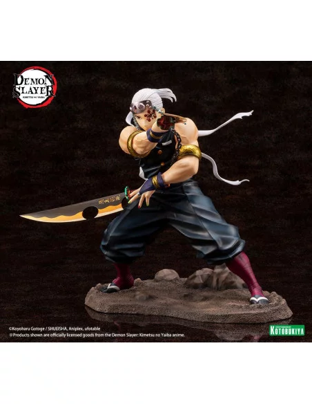 es::Demon Slayer: Kimetsu no Yaiba Estatua ARTFXJ 1/8 Tengen Uzui Bonus Edition 23 cm