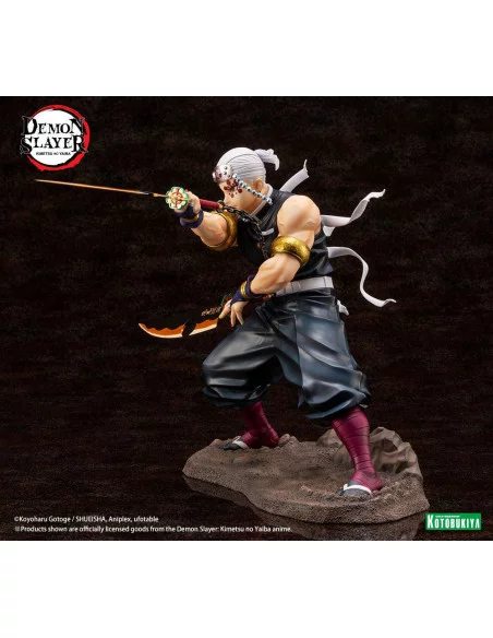 es::Demon Slayer: Kimetsu no Yaiba Estatua ARTFXJ 1/8 Tengen Uzui Bonus Edition 23 cm