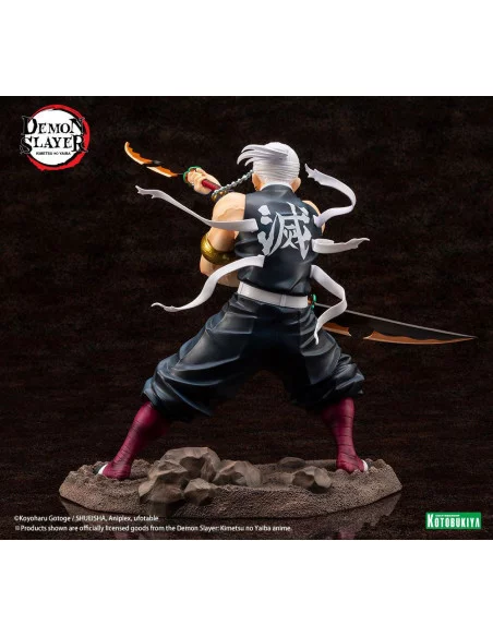 es::Demon Slayer: Kimetsu no Yaiba Estatua ARTFXJ 1/8 Tengen Uzui Bonus Edition 23 cm