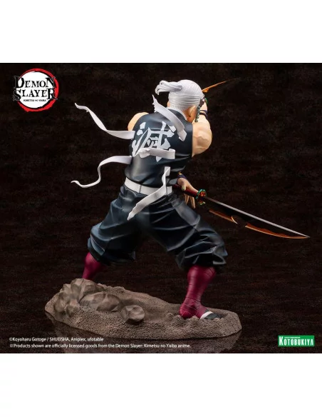 es::Demon Slayer: Kimetsu no Yaiba Estatua ARTFXJ 1/8 Tengen Uzui Bonus Edition 23 cm