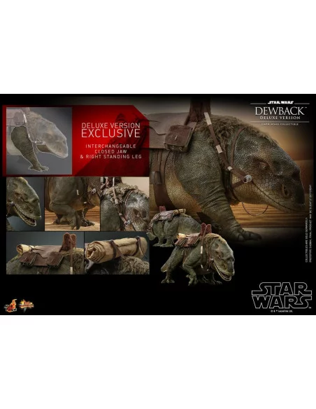 es::Star Wars Episode IV Figura 1/6 Dewback Deluxe Version Hot Toys 37 cm
