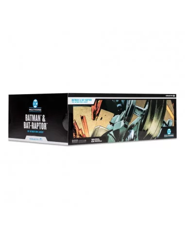 es::DC Multiverse Vehículo y Figura Batman (The Batman Who Laughs) (Gold Label)