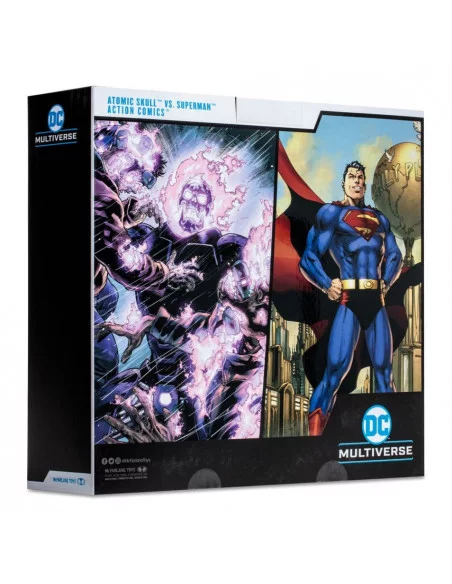 es::DC Collector Multipack de 2 Figuras Atomic Skull vs. Superman (Action Comics) (Gold Label) 18 cm