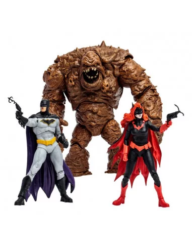 es::DC Multiverse Multipack de 3 Figuras Clayface, Batman & Batwoman (DC Rebirth) (Gold Label) 18 cm