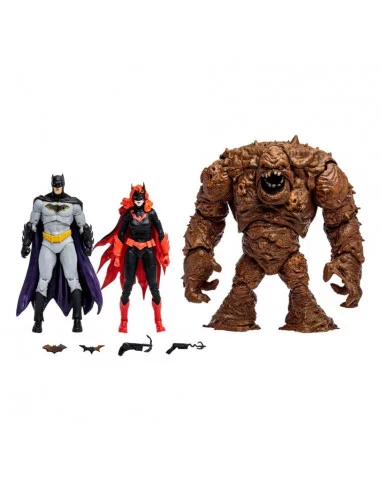 es::DC Multiverse Multipack de 3 Figuras Clayface, Batman & Batwoman (DC Rebirth) (Gold Label) 18 cm
