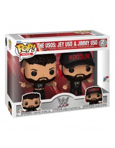 es::WWE Pack de 2 Funko POP Uso Brothers 9 cm 2