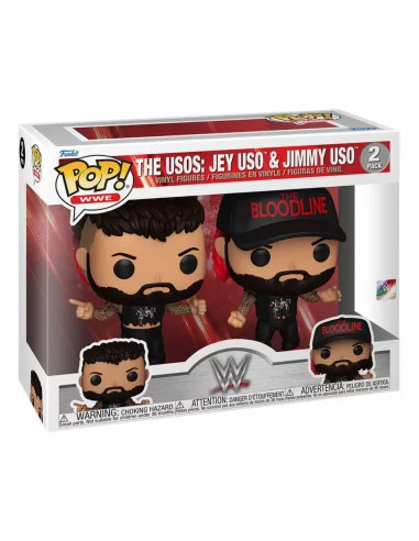 es::WWE Pack de 2 Funko POP Uso Brothers 9 cm