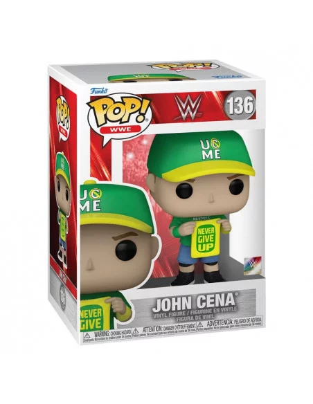 es::WWE Funko POP! John Cena (Never Give Up) 9 cm