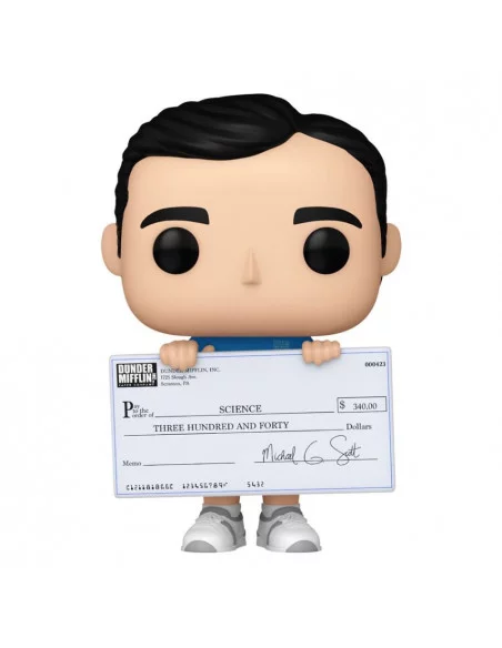 es::The Office US Funko POP! Michael w/ Check 9 cm