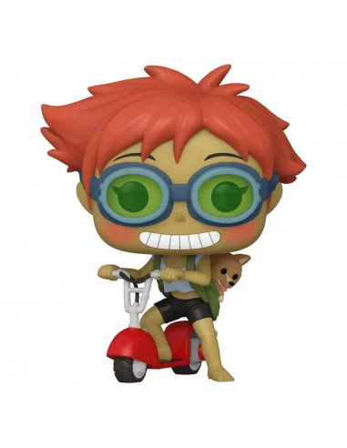 es::Cowboy Bebop Funko POP! Edward on Scooter w/Ein 9 cm