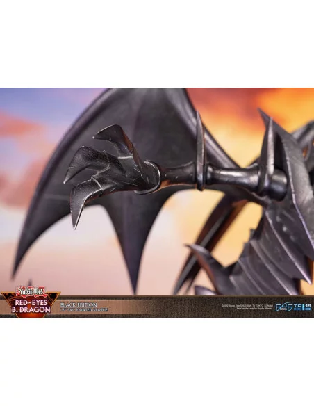 es::Yu-Gi-Oh! Estatua Red-Eyes B. Dragon Black Colour 33 cm