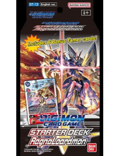 es::Digimon Card Game RagnaLoardmon Starter Deck Ancient Dragon (Inglés) ST13