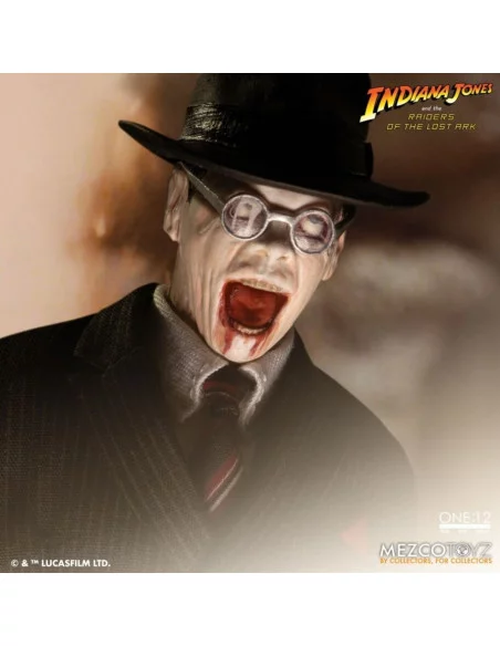 es::Indiana Jones and the Raiders of the Lost Ark Figura 1/12 Major Toht 16 cm