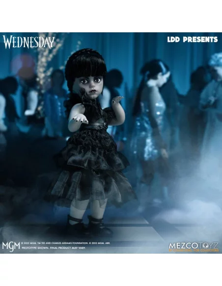 es::Wednesday Living Dead Dolls Muñeco Dancing Wednesday 25 cm