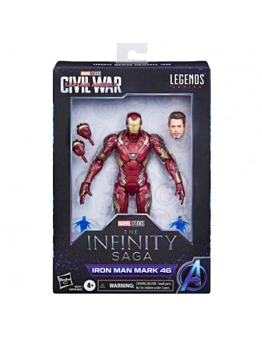 es::Marvel Legends The Infinity Saga Figura Iron Man Mark 46 15 cm 