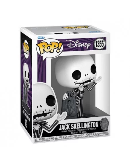 es::Pesadilla antes de Navidad 30th Funko POP! Jack w/Gravestone 9 cm