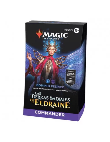 es::Magic the Gathering Wilds of Eldraine: Dominio Feérico. Mazo de Commander (En castellano)