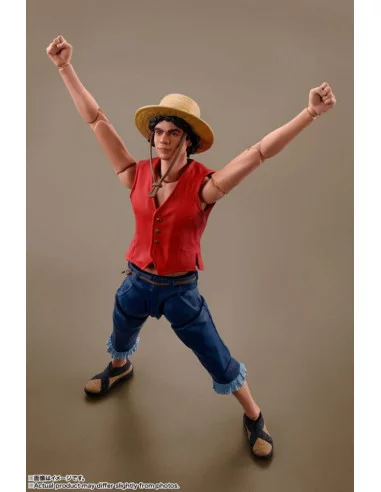 es::One Piece Figura S.H. Figuarts Monkey D. Luffy (Netflix) 14 cm