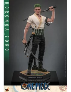 es::One Piece (Netflix) Figura 1/6 Roronoa Zoro Hot Toys 31 cm