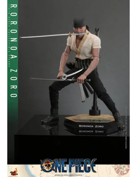 es::One Piece (Netflix) Figura 1/6 Roronoa Zoro Hot Toys 31 cm es::One Piece (Netflix) Figura 1/6 Roronoa Zoro Hot Toys 31 cm