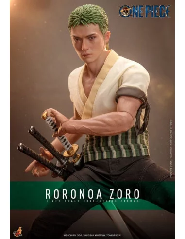 es::One Piece (Netflix) Figura 1/6 Roronoa Zoro Hot Toys 31 cm