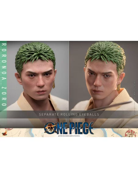 es::One Piece (Netflix) Figura 1/6 Roronoa Zoro Hot Toys 31 cm es::One Piece (Netflix) Figura 1/6 Roronoa Zoro Hot Toys 31 cm
