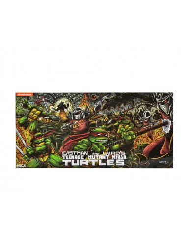 es::Tortugas Ninja (Mirage Comics) Pack de 4 Figuras Leonardo, Raphael, Michelangelo, & Donatello 18 cm