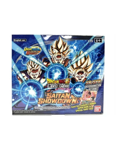 es::Dragon Ball Super Card Game Saiyan Showdown (24 sobres)