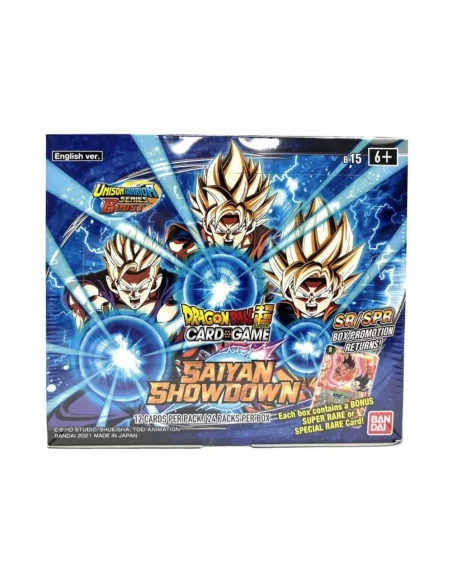 es::Dragon Ball Super Card Game Saiyan Showdown (24 sobres)