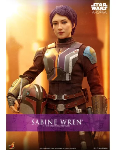 es::Star Wars Ahsoka Figura 1/6 Sabine Wren Hot Toys 28 cm
