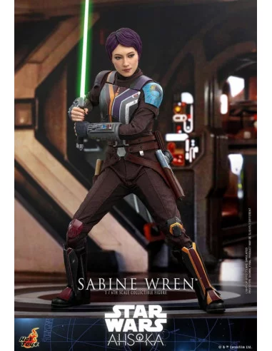 es::Star Wars Ahsoka Figura 1/6 Sabine Wren Hot Toys 28 cm