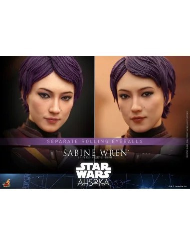 es::Star Wars Ahsoka Figura 1/6 Sabine Wren Hot Toys 28 cm