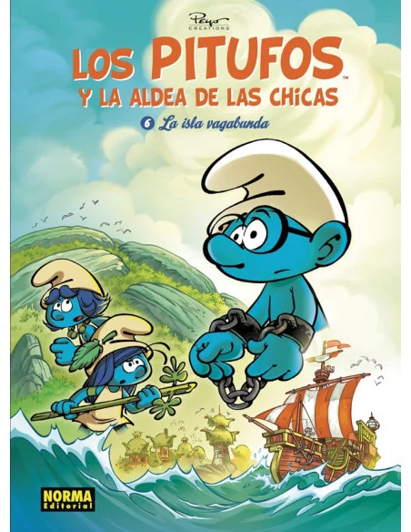 es::Los Pitufos y la Aldea de las Chicas 06. La isla vagabunda