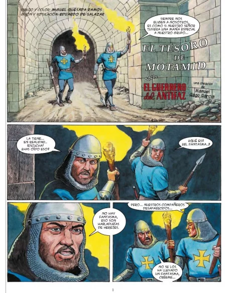 es::El Guerrero del Antifaz: El tesoro de Motamid es::El Guerrero del Antifaz: El tesoro de Motamid