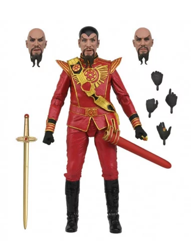 es::Flash Gordon (1980) Figura Ultimate Ming (Red Military Outfit) 18 cm