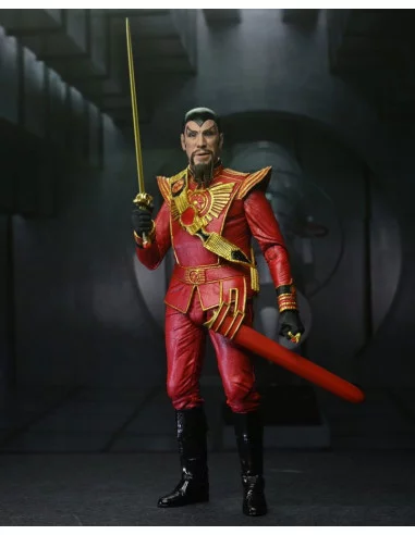 es::Flash Gordon (1980) Figura Ultimate Ming (Red Military Outfit) 18 cm