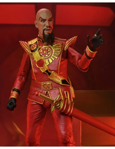 es::Flash Gordon (1980) Figura Ultimate Ming (Red Military Outfit) 18 cm
