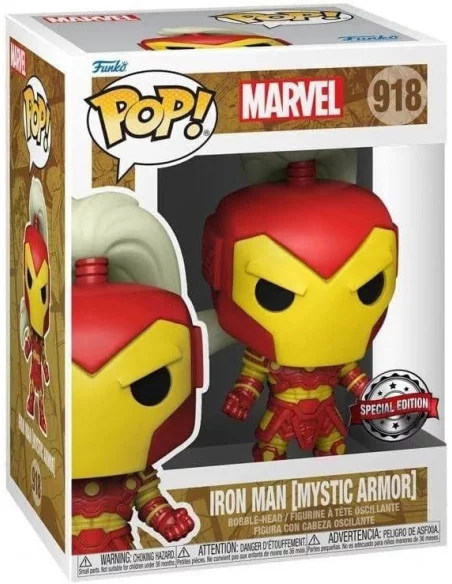 es::Marvel Funko POP! Iron Man (Mystic Armor) 9 cm