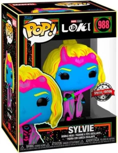 es::Marvel Funko POP! Sylvie (Blacklight) 9 cm 2