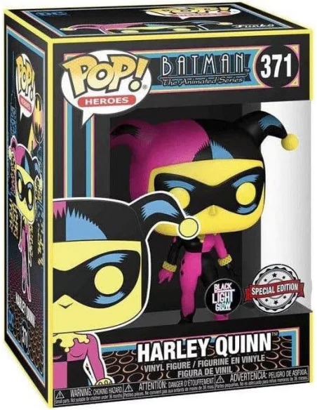 es::DC Comics Funko POP! Harley Quinn (Black Light) 9 cm